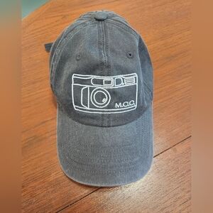 Portland Brand Machus Camera Club Black Adjustable Baseball Cap
